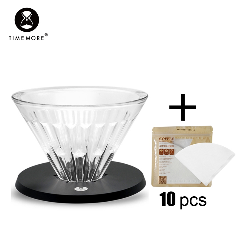 Coffee Equipment Cleaner - TIMEMORE مخزن مرشحات القهوة كأس الزجاج