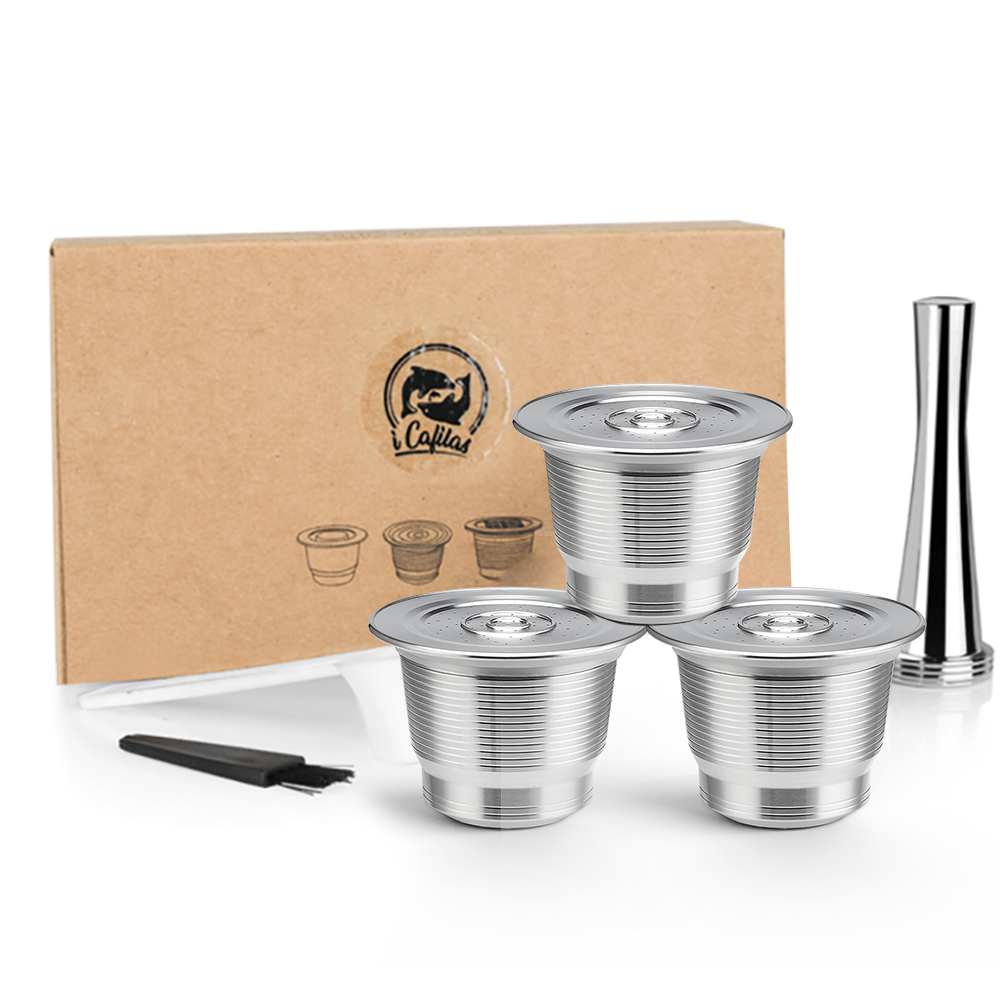 Coffee Equipment Espresso - كبسولة قهوة نسبرسو قابلة لإعادة الاستخدام،