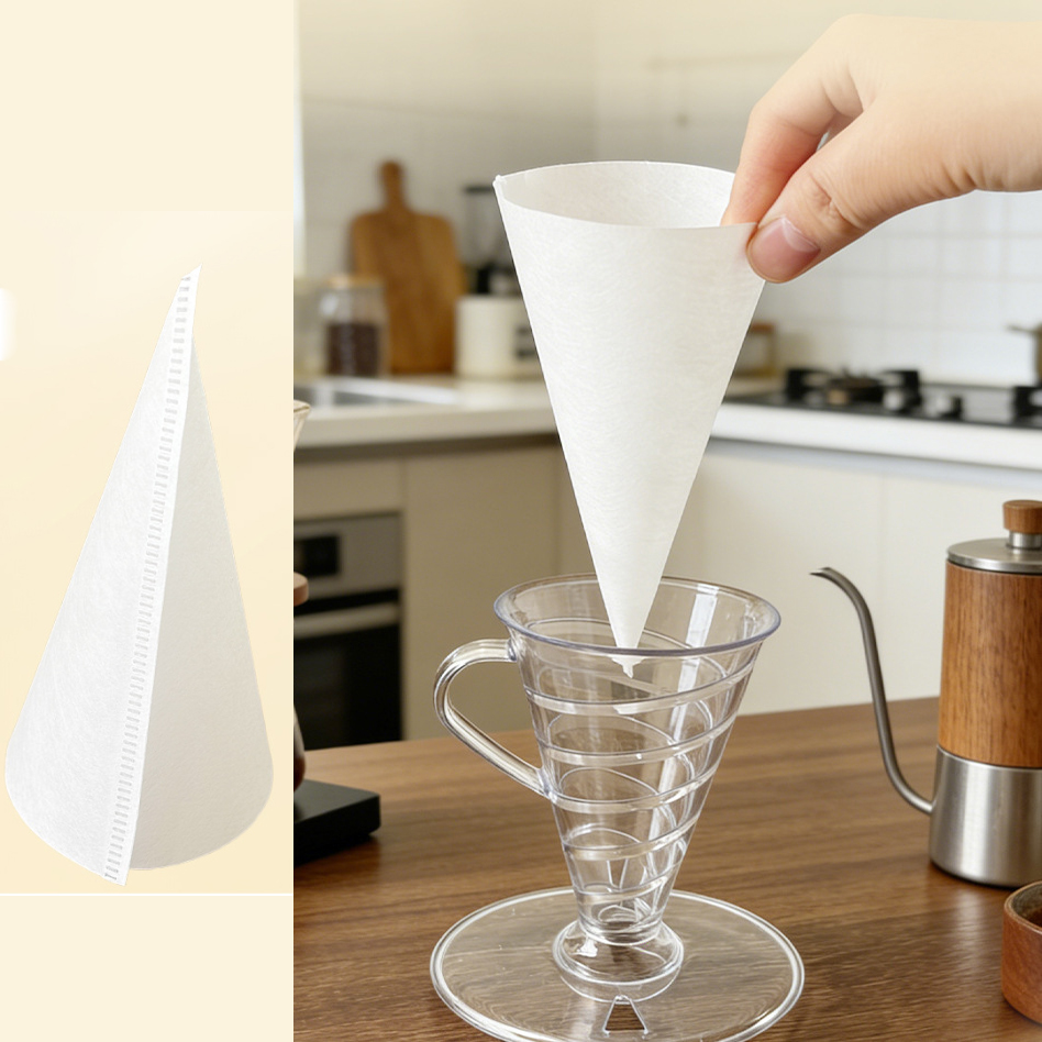 Coffee Equipment Cleaner - فلاتر قهوة V30، 20 قطعة من