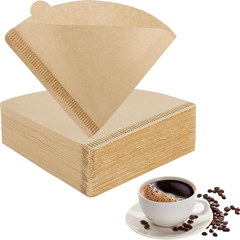 Coffee Equipment Cleaner - 100 قطعة من أوراق فلتر القهوة