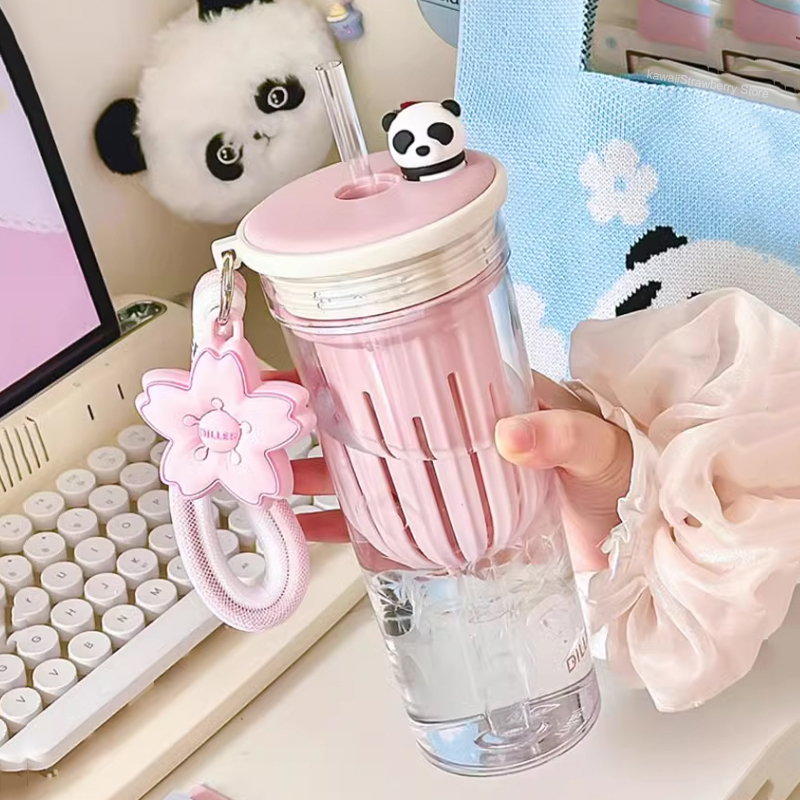 Coffee Equipment Eu - 650 مللي زجاجة ماء Kawaii مع