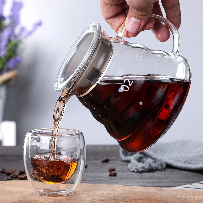 Coffee Equipment Espresso - قارورة قهوة يدوية مع أغطية ،