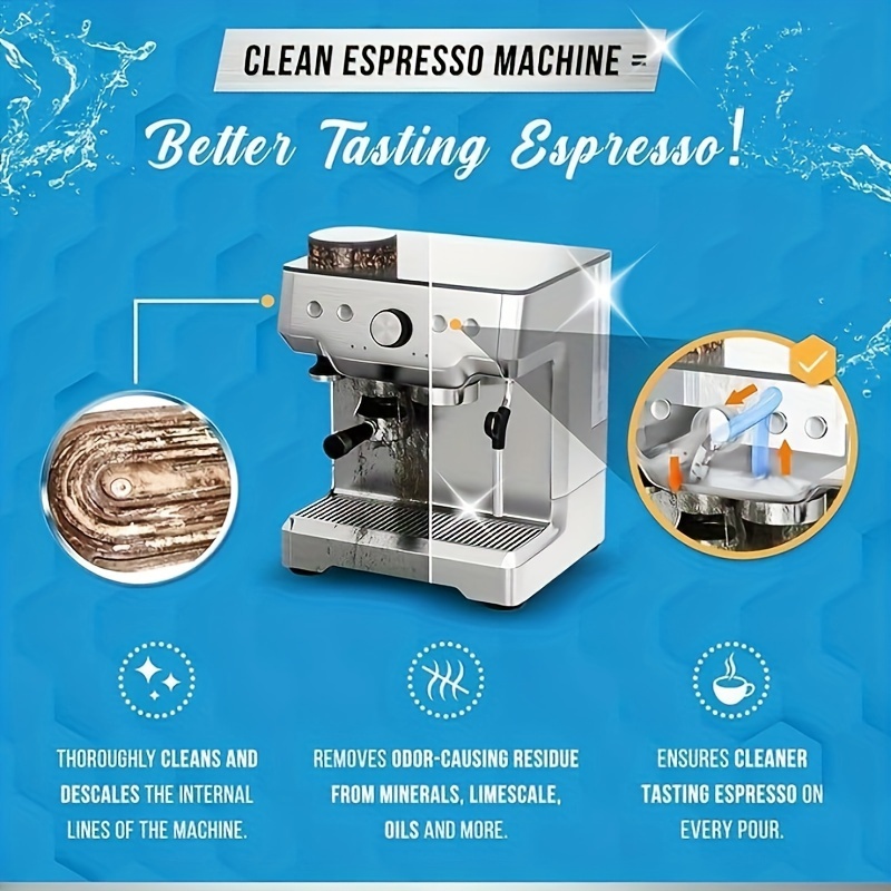 أقراص تنظيف ماكينة الإسبريسو،  - مراجعة Coffee Equipment Cleaner وسعره