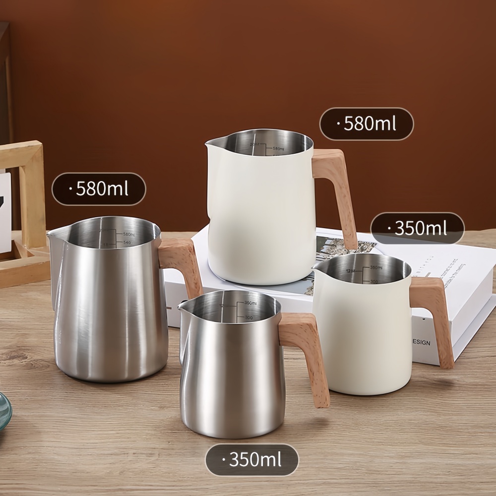 إبريق مزبد حليب القهوة 304 من  - مراجعة Milk Steaming Pitcher وسعره