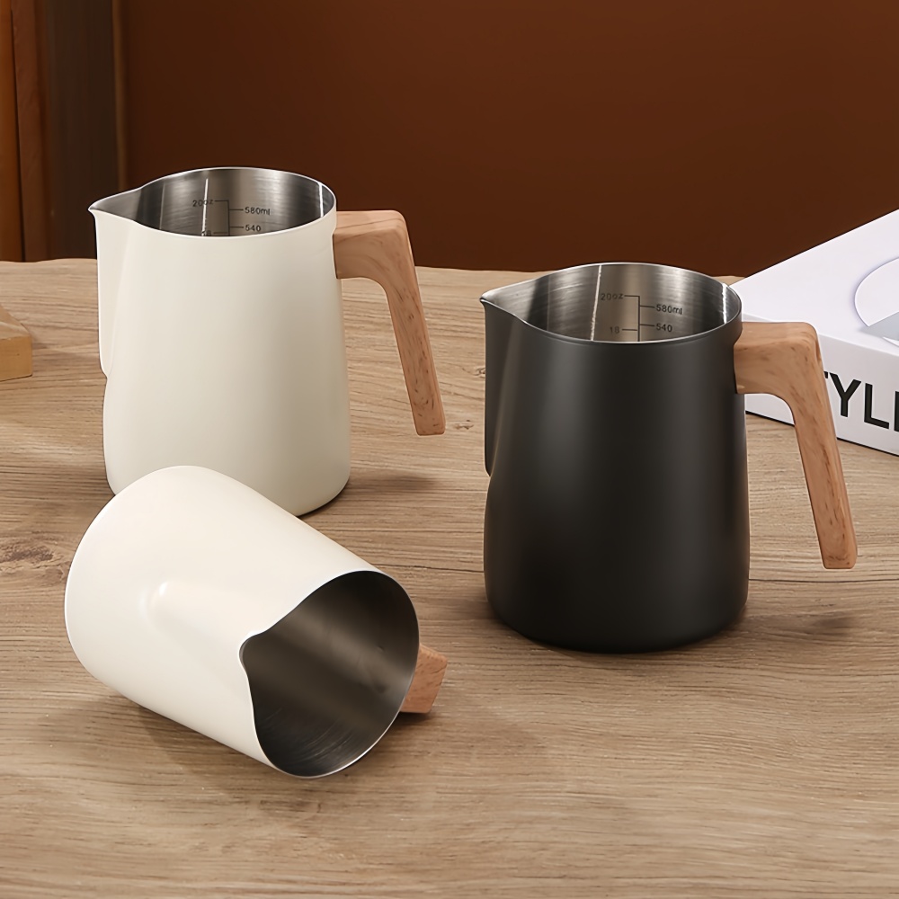 إبريق مزبد حليب القهوة 304 من  - مراجعة Milk Steaming Pitcher وسعره