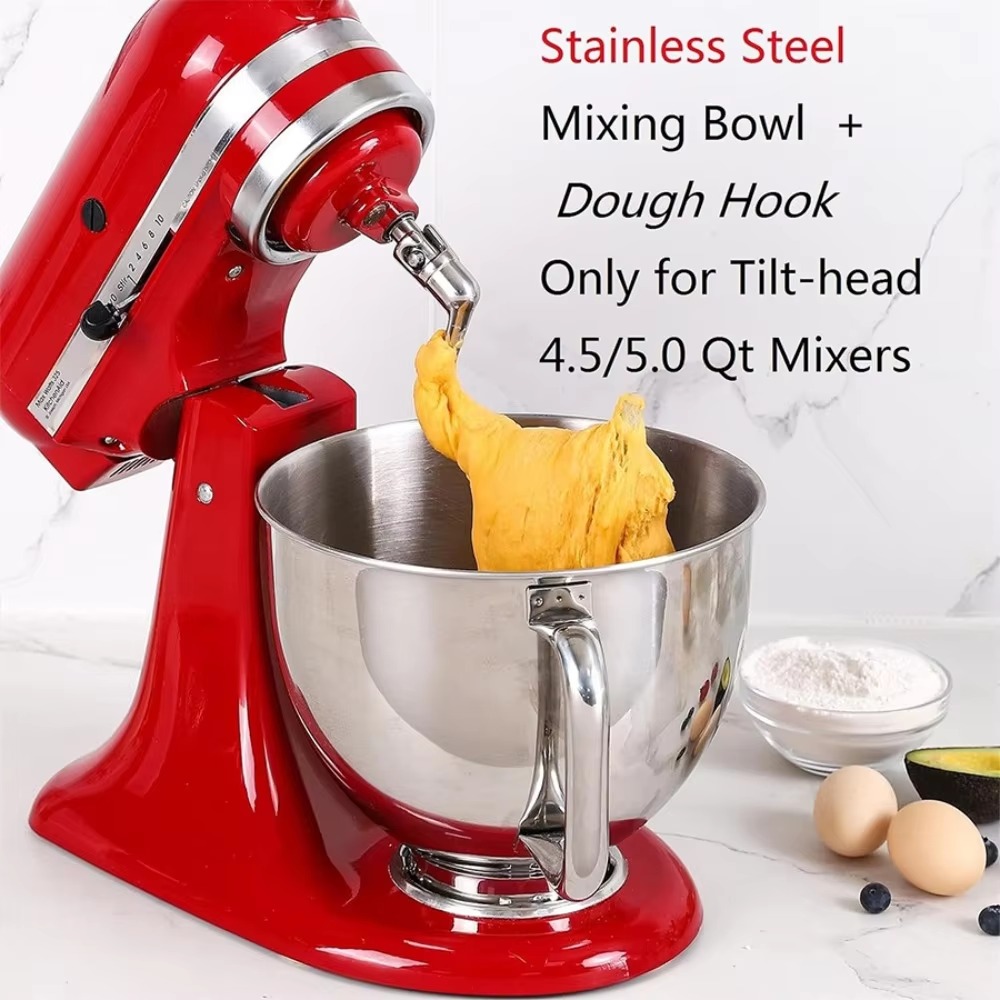وعاء خلط من الفولاذ المقاوم لل - مراجعة Kitchenaid Mixer Artisan 5Qt وسعره