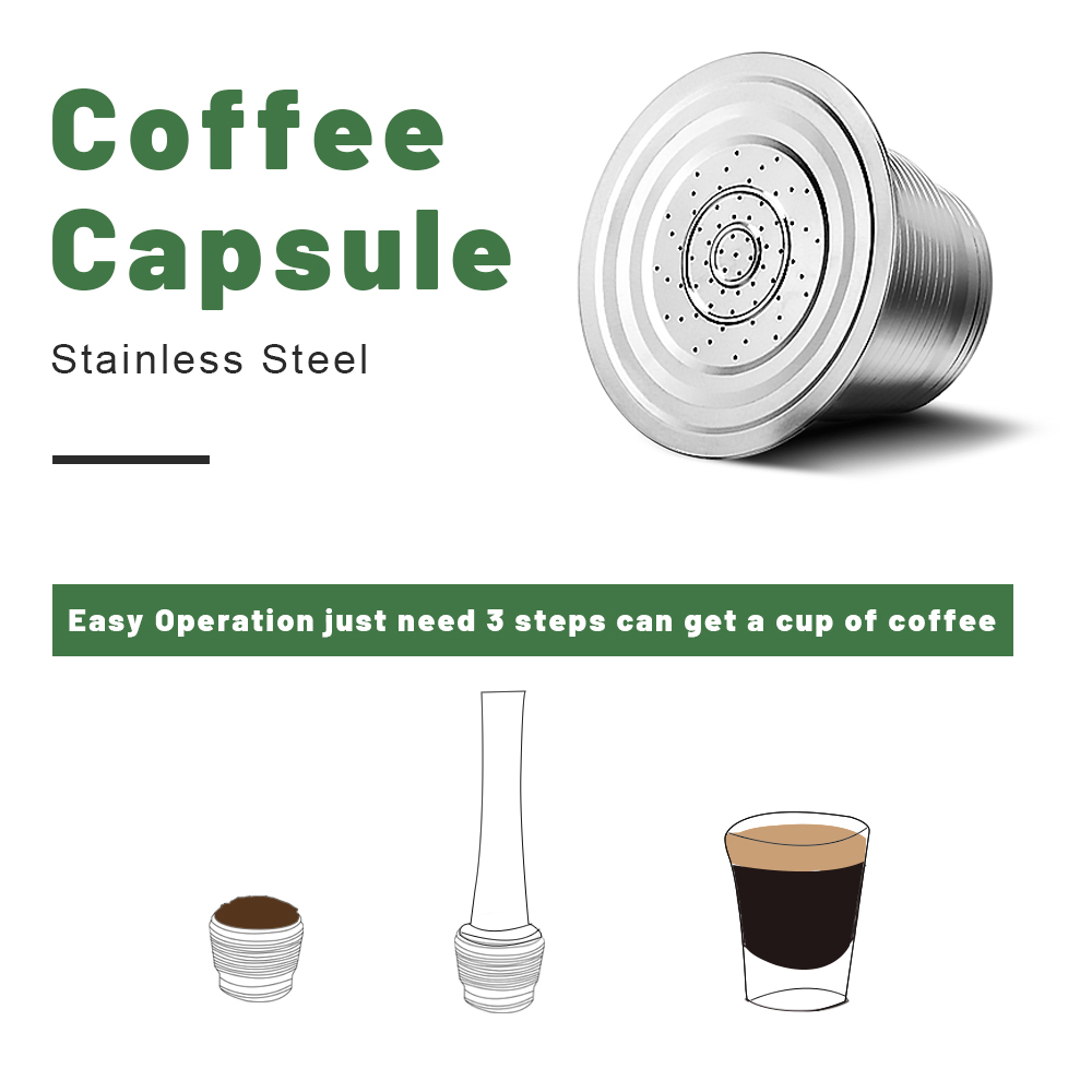 كبسولة قهوة نسبرسو قابلة لإعاد - مراجعة Coffee Equipment Espresso وسعره
