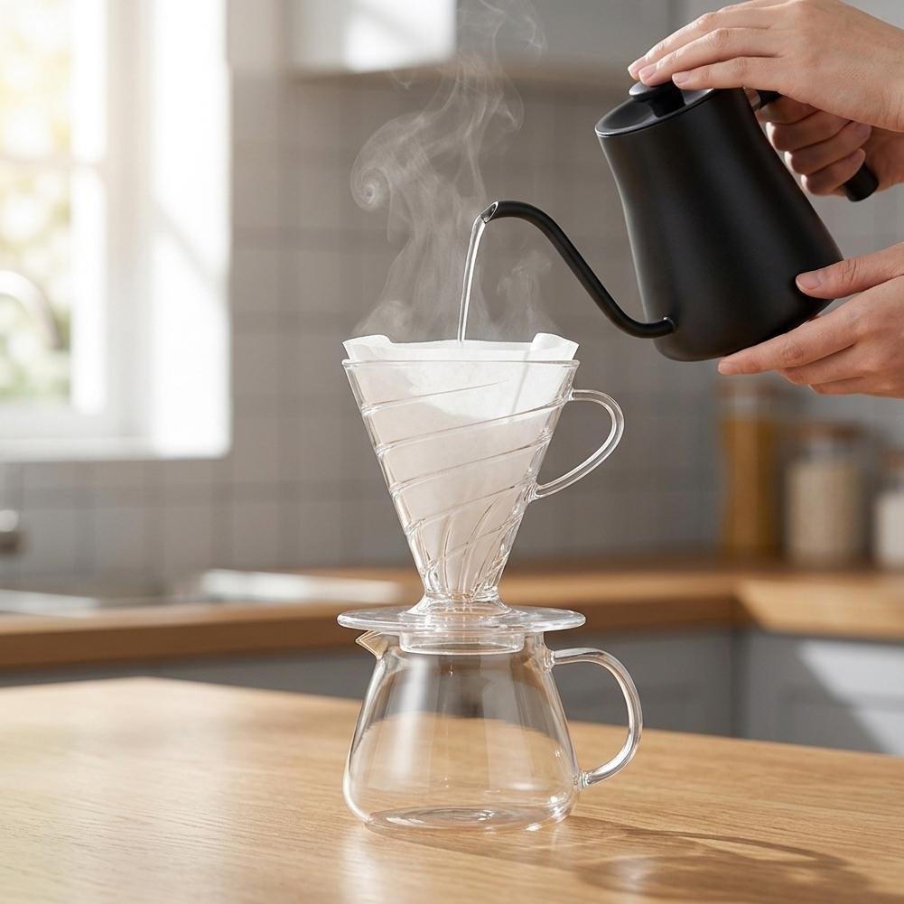 فلاتر قهوة V30، 20 قطعة من فلا - مراجعة Coffee Equipment Cleaner وسعره