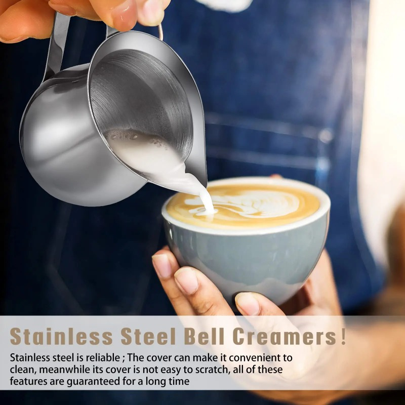 القهوة الحليب مزبد إبريق كوب ا - مراجعة Milk Steaming Pitcher وسعره