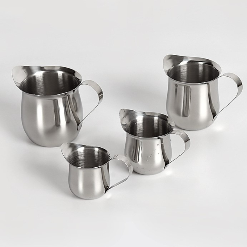إبريق رغوة القهوة والحليب بسعا - مراجعة Milk Steaming Pitcher وسعره