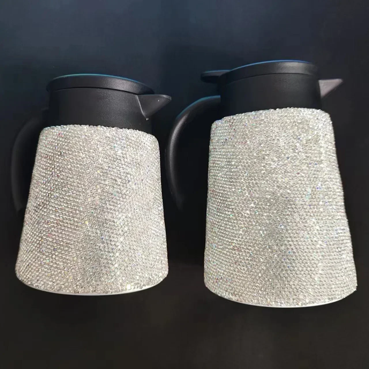 زجاجة ماء مزينة بأحجار الراين  - مراجعة Coffee Equipment Eu وسعره