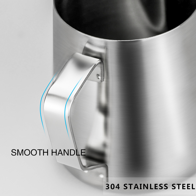 إبريق الحليب Frother حاوية من  - مراجعة Milk Steaming Pitcher وسعره