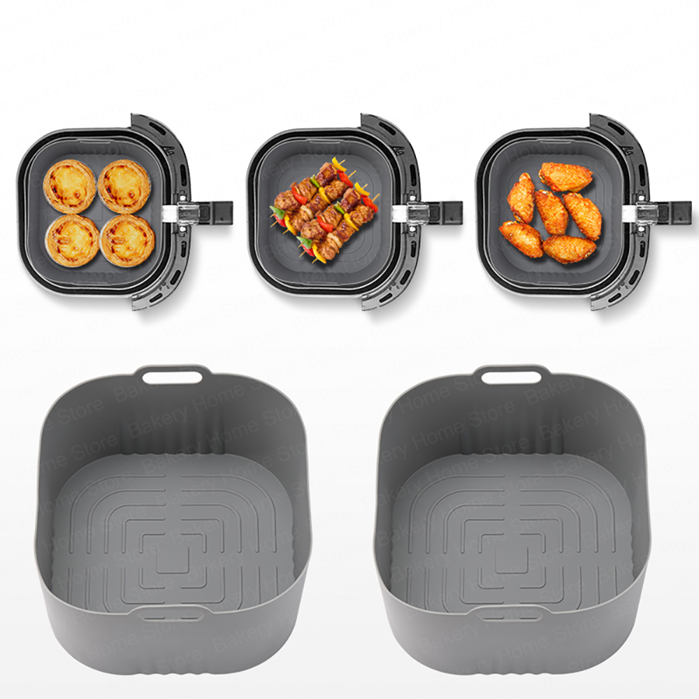 بطانات سيليكون مربعة للقلاية ا - مراجعة Philips Air Fryer Hd9252 وسعره